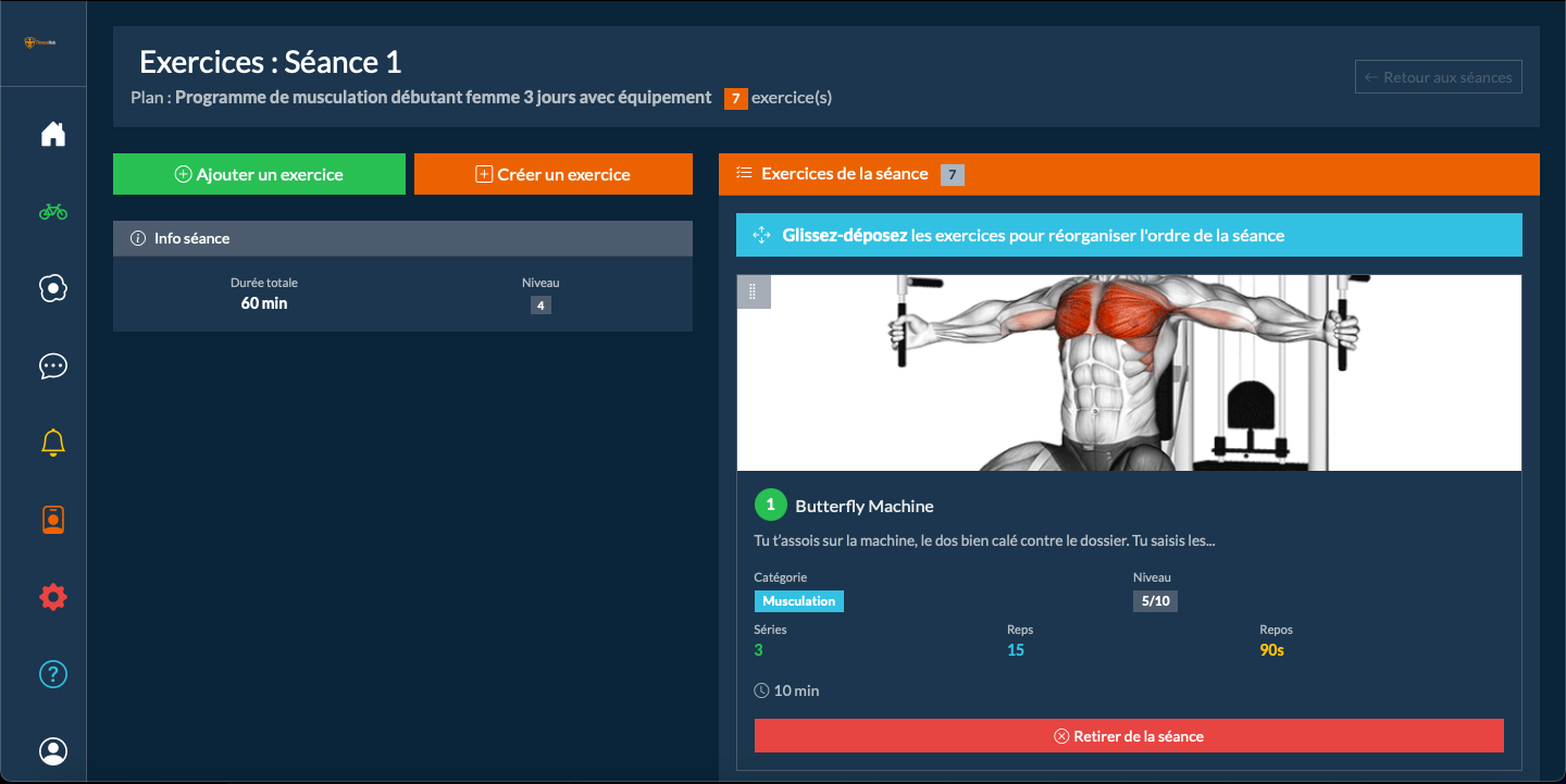 Plans d'Entraînement 4